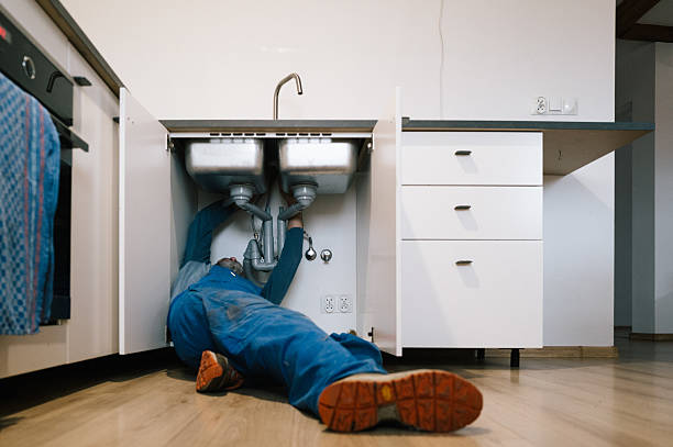 Professional Leak Detection technician working in Rosenhayn, NJ